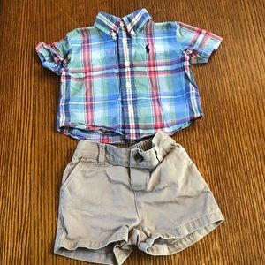 Tommy Hilfiger baby boy shorts set